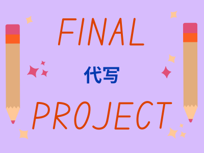 project代写/final project代写