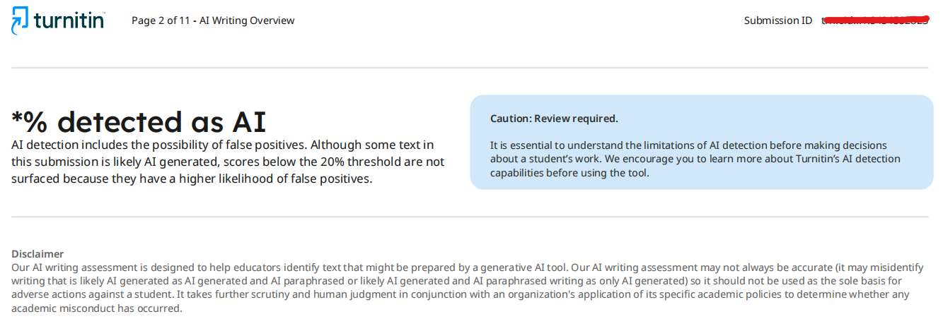Turnitin AI率过高